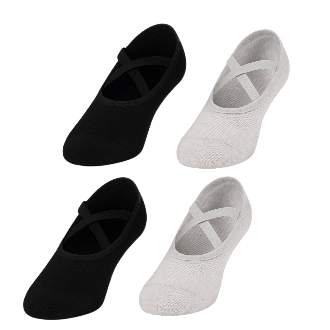 Medias de Pilates, Yoga Set x4 pares