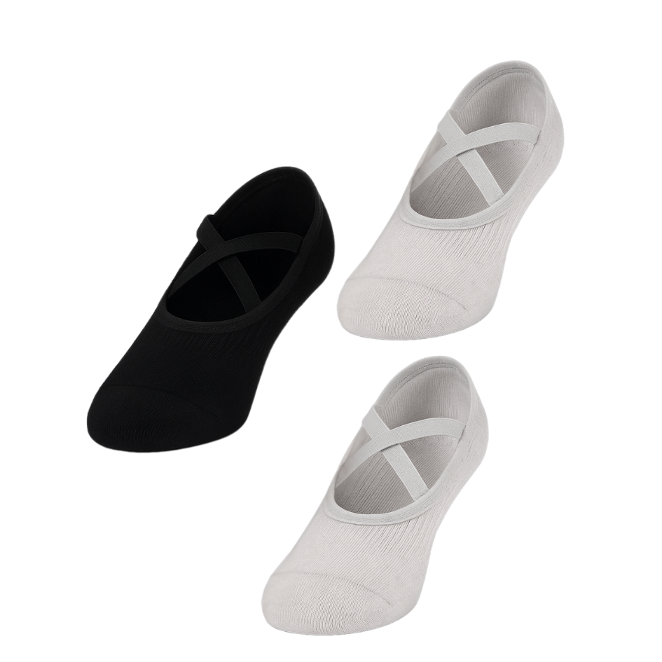 Medias de Pilates, Yoga Set x 3 pares
