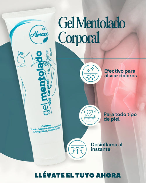 GEL MENTOLADO PARA PIERNAS Y CUERPO