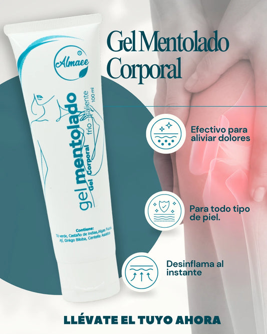 GEL MENTOLADO PARA PIERNAS Y CUERPO