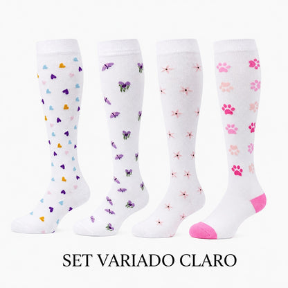 Set x 4 Pares de Medias de compresión 20-30