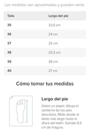 SANDALIAS ANTIDESLIZANTES ORTOPÉDICAS